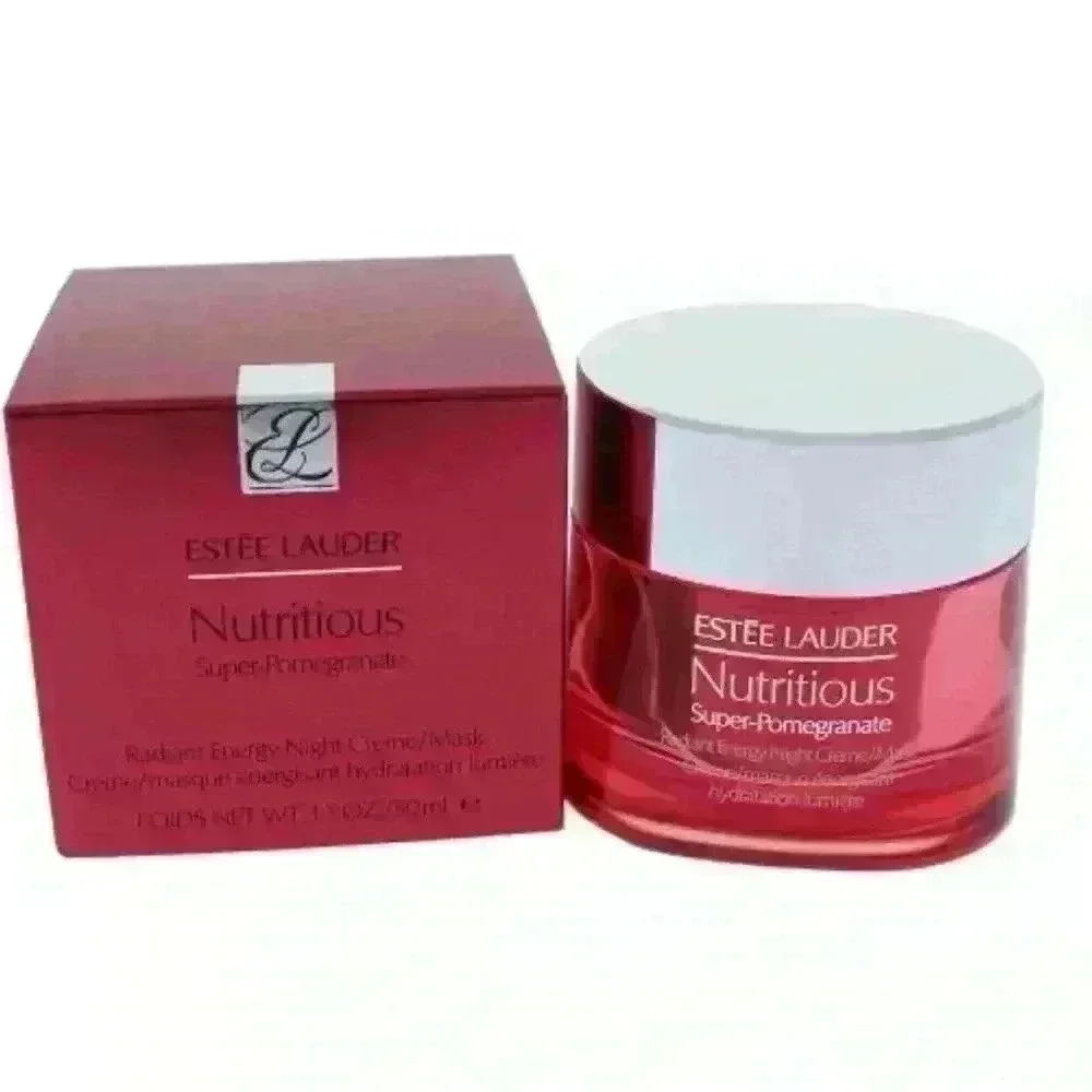Estée Lauder Nutritious Super-Pomegranate Radiant Energy Night Crème~1.7oz~NEW!